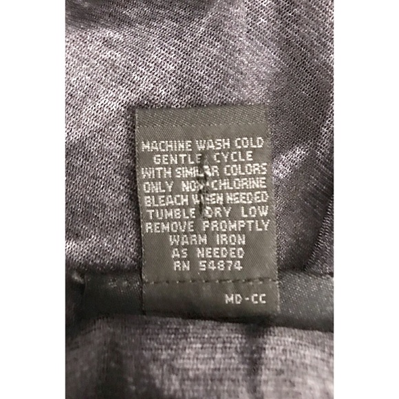 THE LIMITED Embellished Sheer Mesh Floral Top | Black Gray Rose Print 3/4 Sleeve - Picture 4 of 5